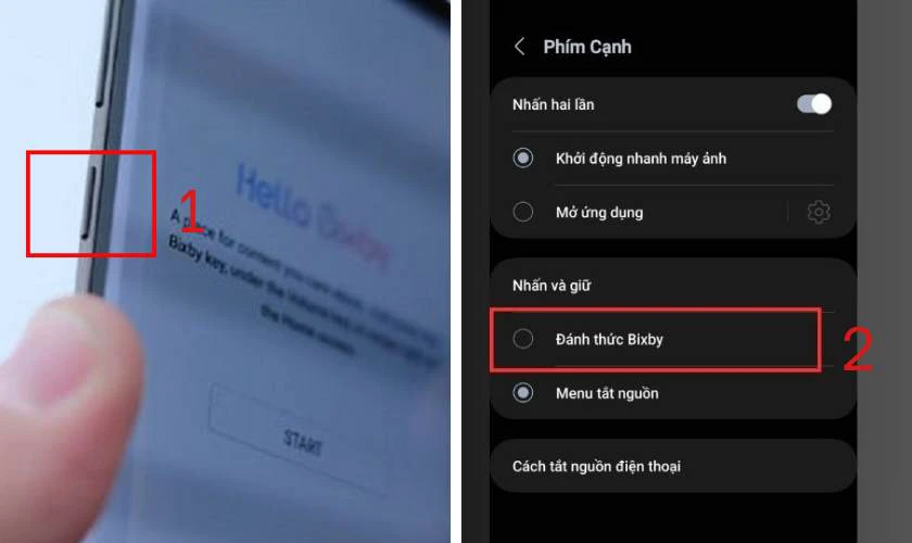 Cách tắt nguồn Samsung bằng trợ lý ảo Bixby Voice