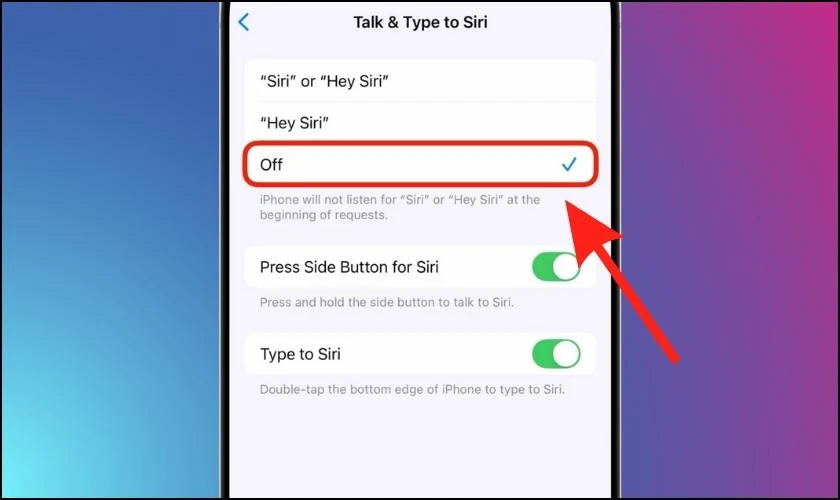 Cách tắt Siri trên iOS 26 nhanh chóng đơn giản