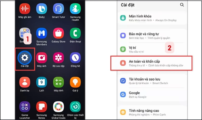 Cách tắt SOS khẩn cấp trên OPPO