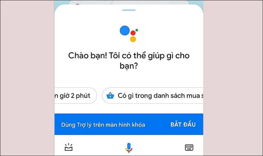 Tắt tính năng TalkBack bằng trợ lý ảo của Google