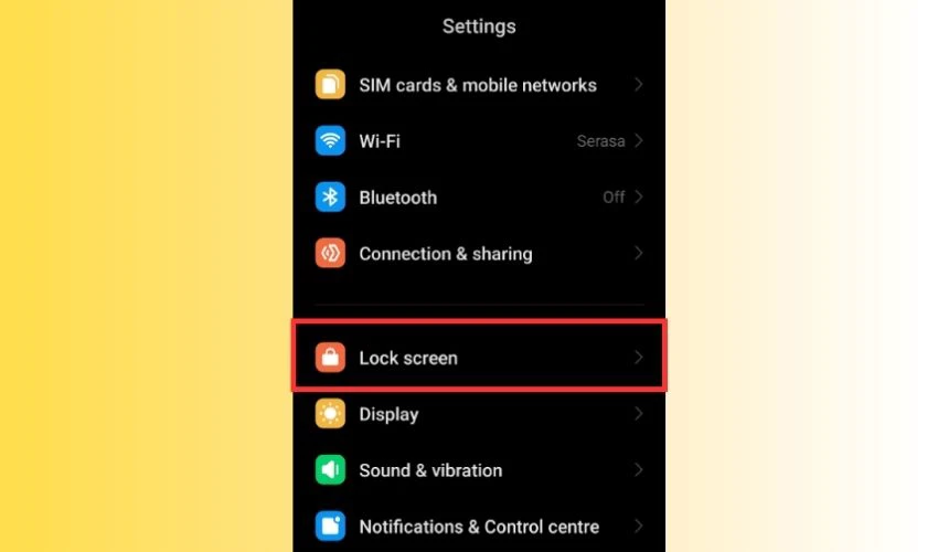 Cách tắt tạp chí màn hình khóa Xiaomi