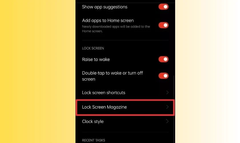 Cách tắt tạp chí màn hình khóa Xiaomi đơn giản