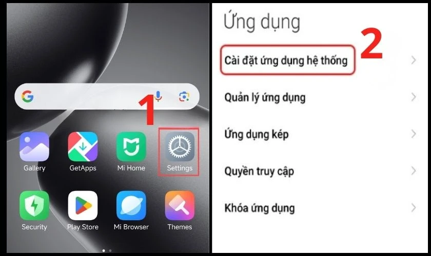 Cách tắt thông báo ghi âm cuộc gọi trên Xiaomi bằng Cài đặt