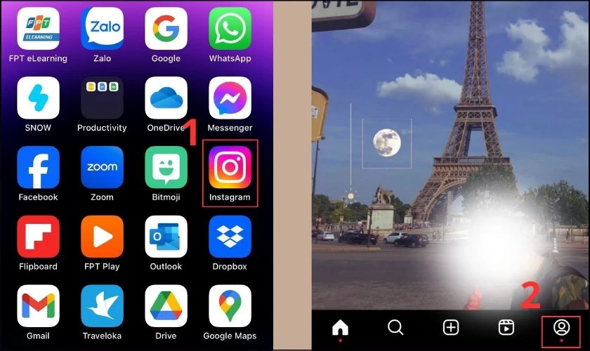 Cách tắt trạng thái online trên Instagram trên điện thoại
