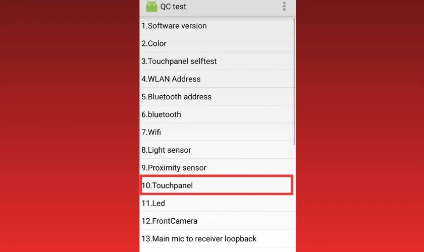 Cách test cảm ứng Xiaomi hiệu quả
