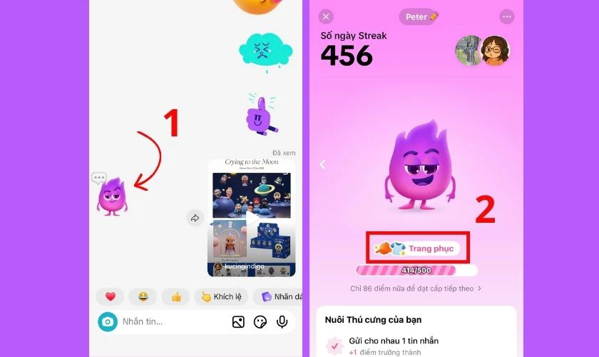 Cách thay đổi trang phục chuỗi trên TikTok đơn giản