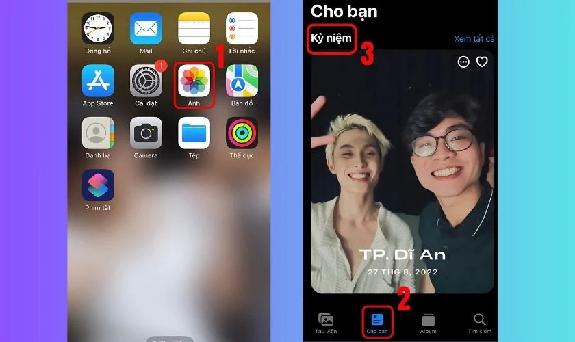 Cách thêm ảnh nổi bật trên iPhone iOS 26