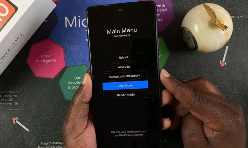 Lưu ý về cách thoát main menu Xiaomi