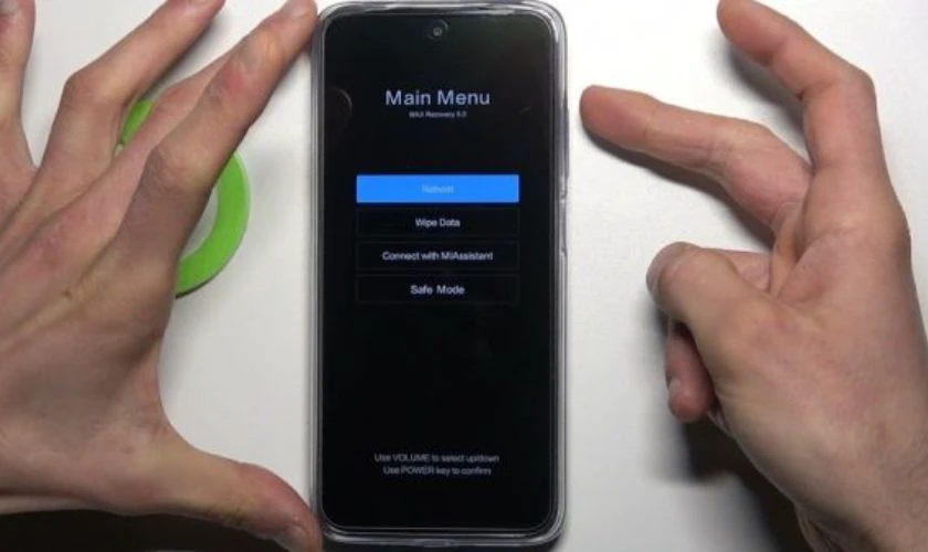 Thoát Fastboot bằng phím cứng