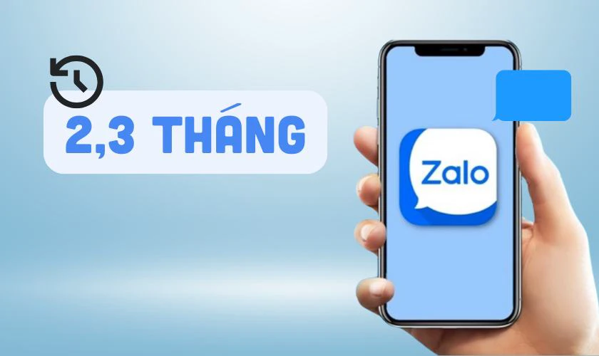 Cách thu hồi tin nhắn Zalo sau 1 ngày