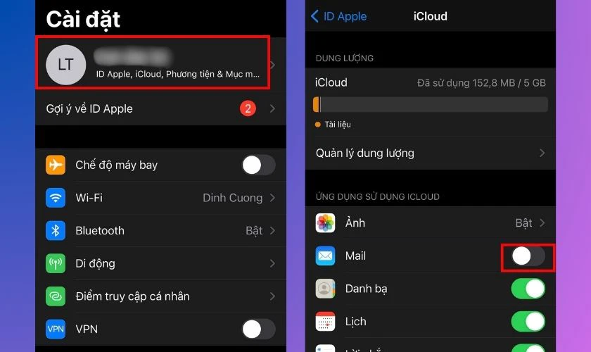 Tắt tính năng đồng bộ iCloud, tiết kiệm pin iPhone iOS 15