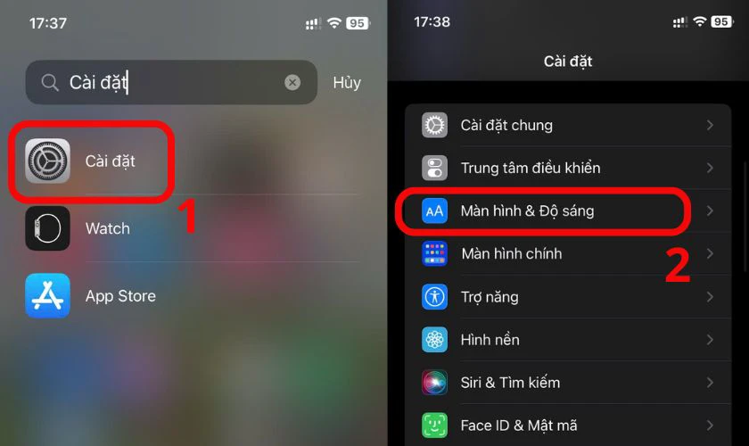 Cách tiết kiệm pin cho iPhone iOS 18:  Bật chế độ True Tone