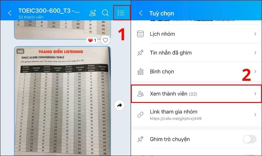 Tìm lại bạn bè dựa trên các nhóm chung