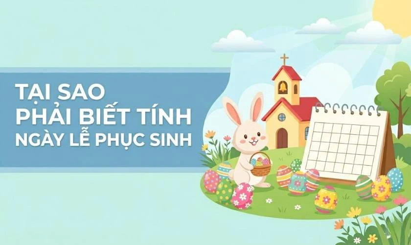 Tại sao phải biết cách tính ngày Lễ Phục Sinh?