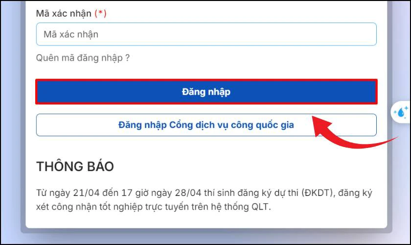 Cách tra cứu điểm thi Tốt nghiệp THPT chi tiết