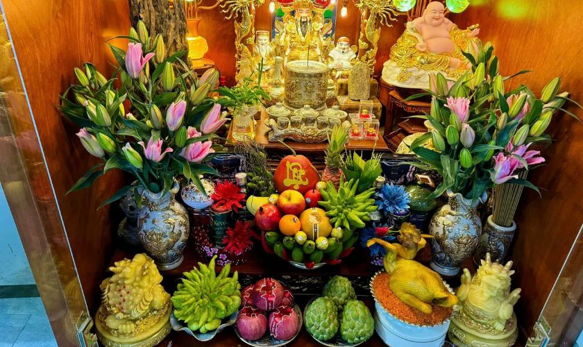 Mâm trái cây cúng ông Địa cần được chọn lọc kỹ lưỡng