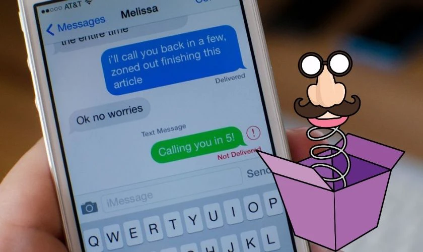 Nhắn tin “lỗi hệ thống”