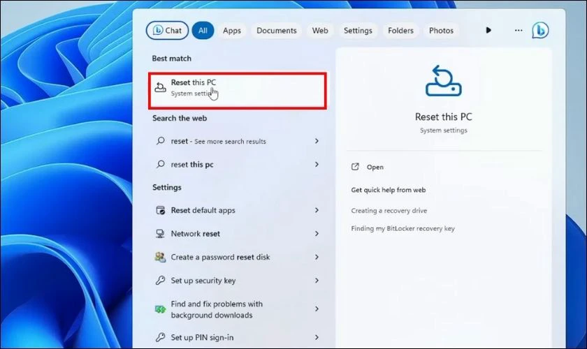 Cách vào BIOS Win 10 bằng Settings