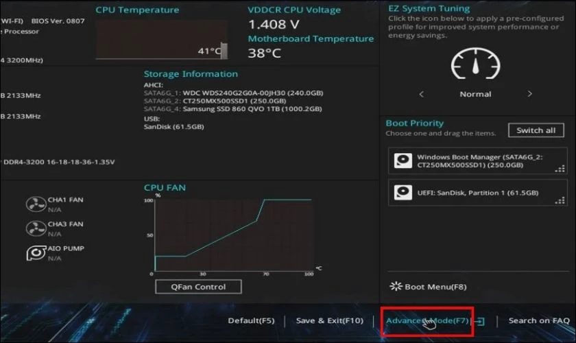 Hướng dẫn Update BIOS main MSI, ASUS, DELL, Acer, HP