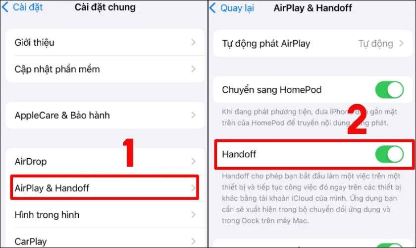 Chia sẻ mật khẩu giữa iPhone