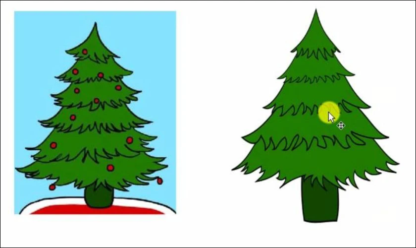 Cách vẽ cây thông Noel trong Inkscape siêu đơn giản