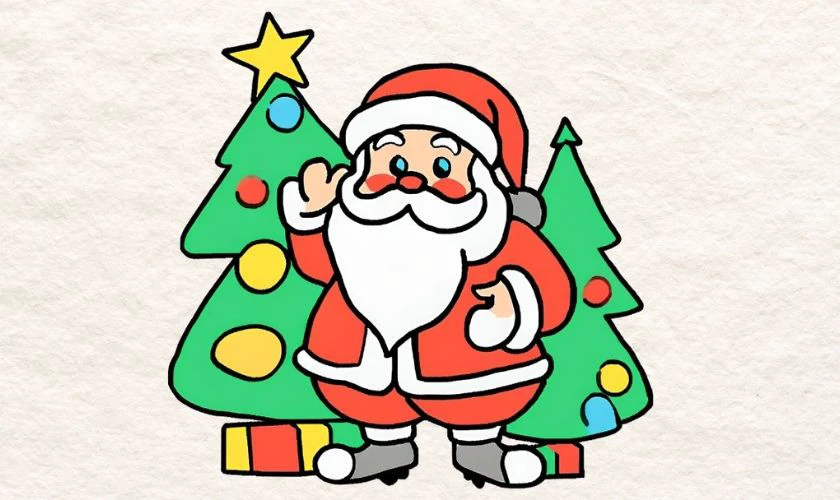 Ông già Noel dễ thương