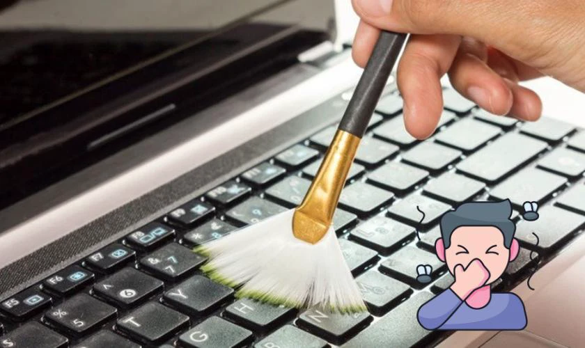 Dấu hiệu cần vệ sinh bàn phím laptop HP