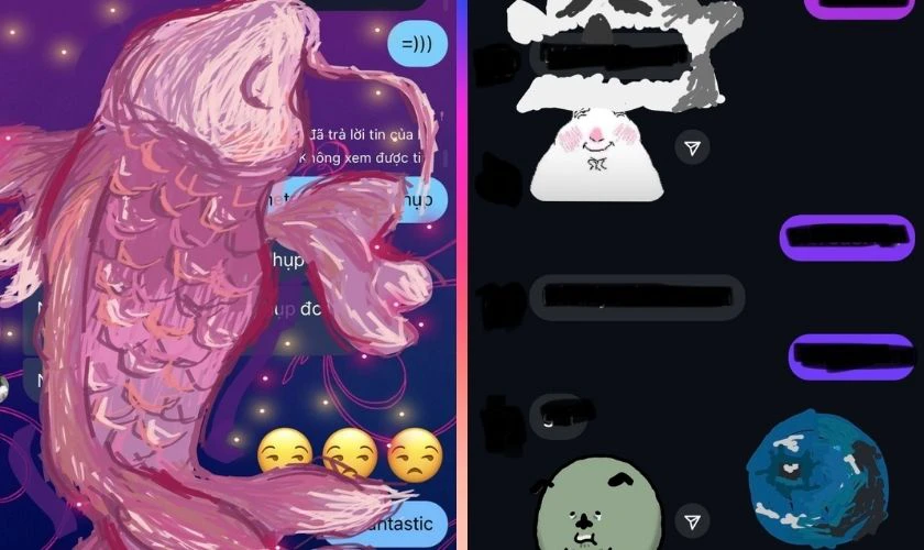 Lưu ý khi vẽ trên Instagram