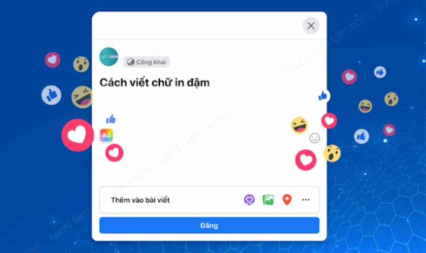 Lưu ý về cách viết in đậm trong Messenger