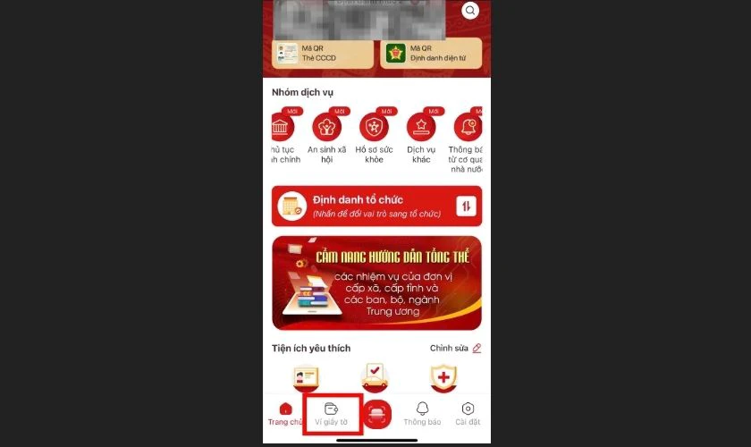 Chọn ví giấy tờ