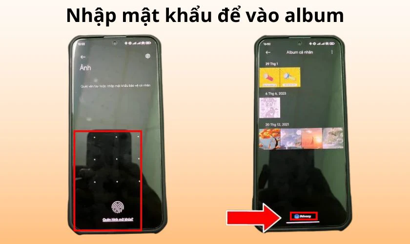Cách xem album cá nhân trên Xiaomi