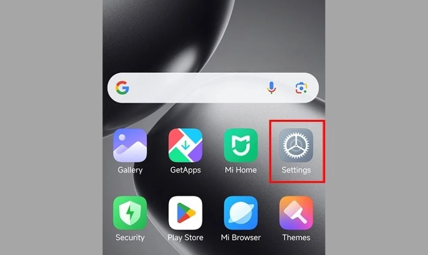 Cách xem dung lượng Xiaomi: Dung lượng tổng quan