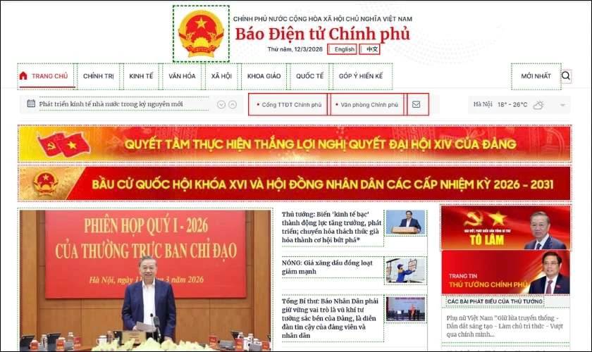Xem trên báo Điện tử Chính phủ
