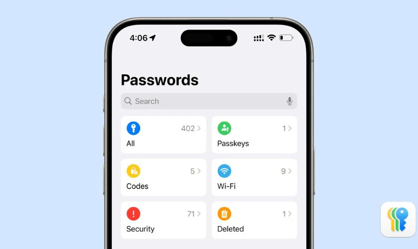 Cách xem mật khẩu đã lưu trên iPhone iOS 26 mới nhất