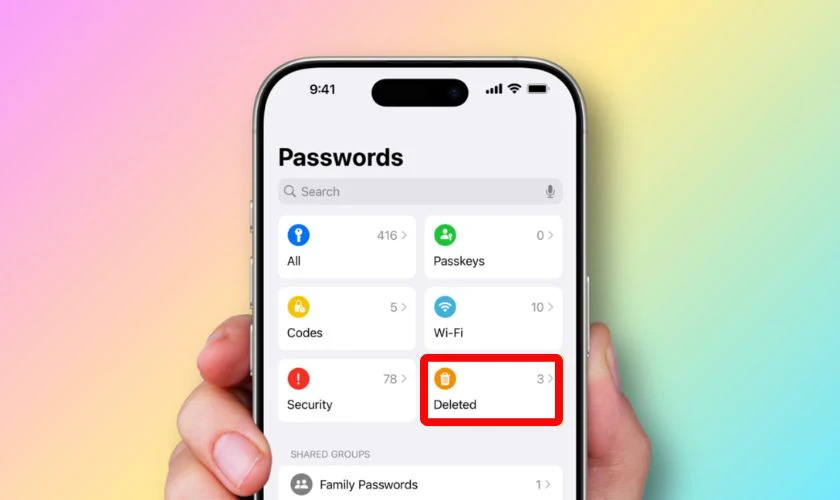 Tại sao không tìm thấy mật khẩu đã lưu trên iOS 26?