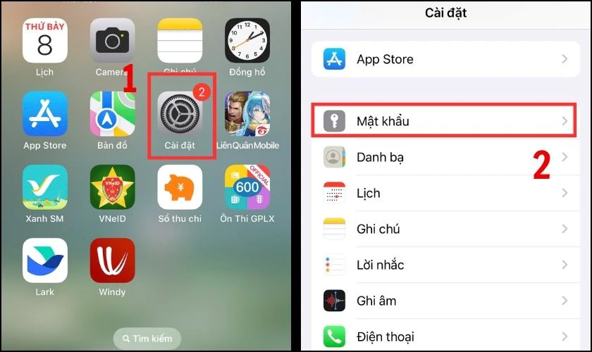 Cách xem mật khẩu đã lưu trên iPhone iOS 18.7