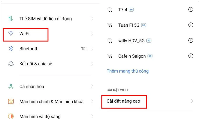 Cách xem mật khẩu Wifi trên OPPO đơn giản