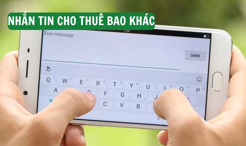 Xem số điện thoại bằng cách nhắn tin cho thuê bao khác