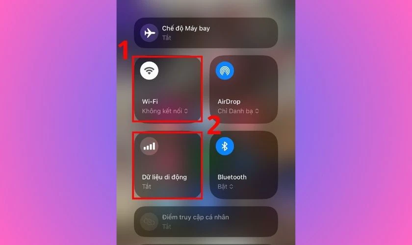 Tắt kết nối WiFi và dữ liệu di động, sau đó mở story như bình thường