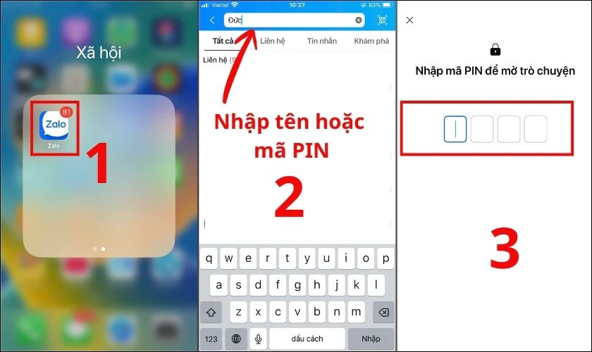 Cách xem tin nhắn ẩn trên Zalo