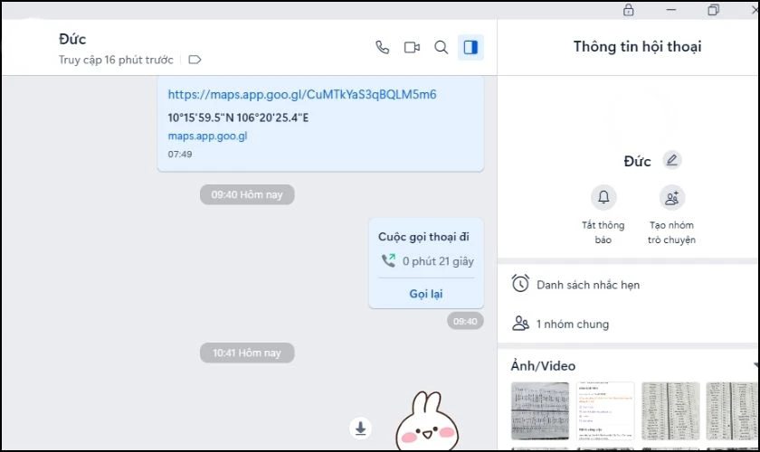 Cách xem tin nhắn ẩn