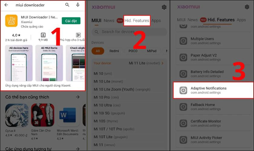 Cách xem tin nhắn đã thu hồi trên Zalo trên Xiaomi
