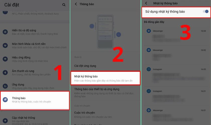 Cách xem tin nhắn đã thu hồi trên Zalo trên Vivo