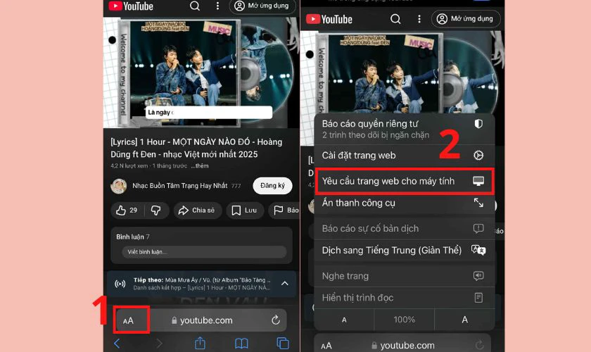 Chuyển sang chế độ xem máy tính