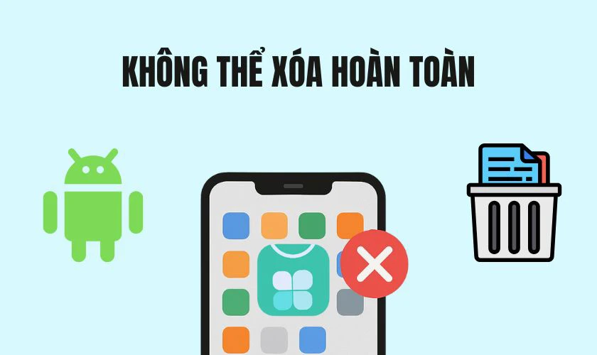 Không thể xóa hoàn toàn App Market