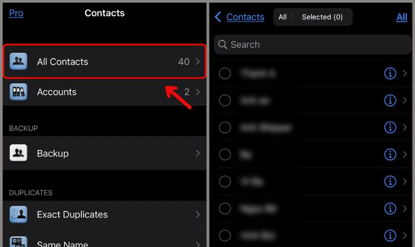 Cách xóa nhiều danh bạ trên iCloud đơn giản