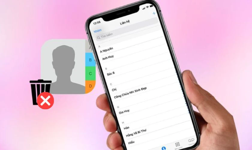Khắc phục lỗi không thể xóa danh bạ trên iCloud