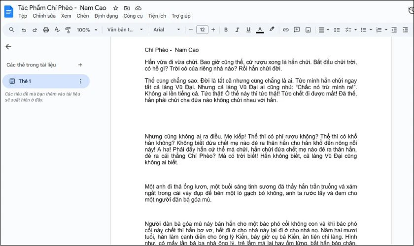 Truy cập vào tài liệu của bạn trên Google Docs