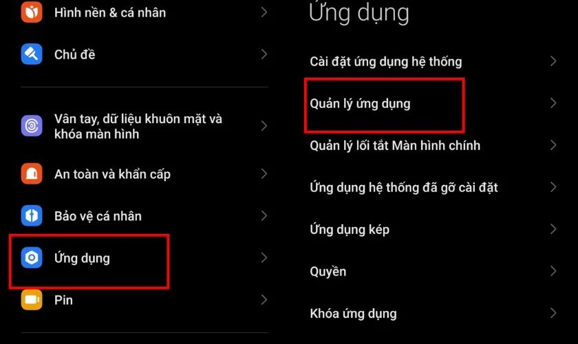 Cách xóa Getapss trên Xiaomi bằng các Buộc dừng và tắt thông báo
