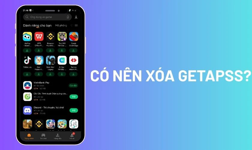 Có nên xóa Getapss trên Xiaomi?